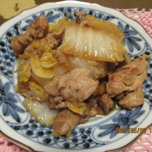 豚肉と白菜炒め